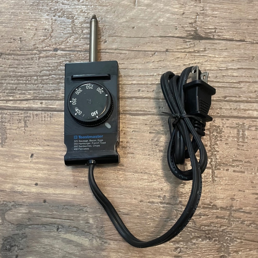 Toastmaster P-500 Electric Skillet‎ Griddle Temperature Control Probe Cord 1650W